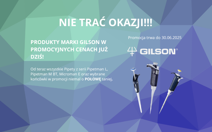 Nie trać okazji - produkty marki GILSON w promocyjnych cenach już dziś!