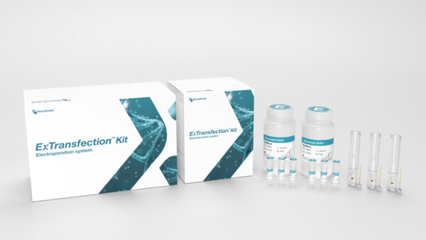 Pełny zestaw ExTransfection Kit 10 µL EXT1096K z końcówkami, probówkami i buforami