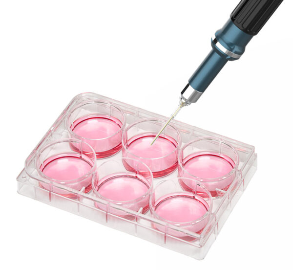 Pipeta z płytką próbkową w systemie ExTransfection Kit 10 µL