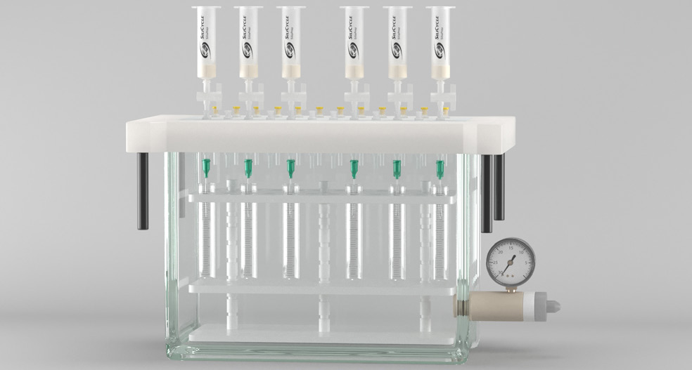 System próżniowy SiliaPrep SPE Vacuum Manifold do jednoczesnego przygotowania wielu próbek