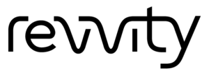 Logo firmy Revvity producenta sprzętu laboratoryjnego